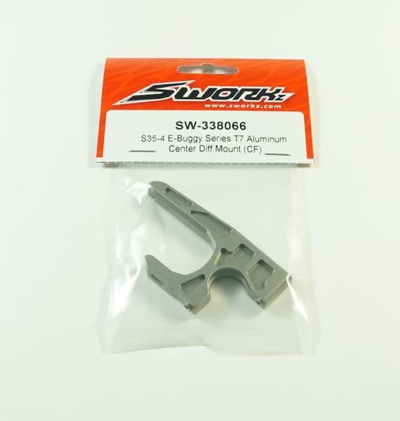 SWORKz Halterung Mitteldifferential Aluminium T7